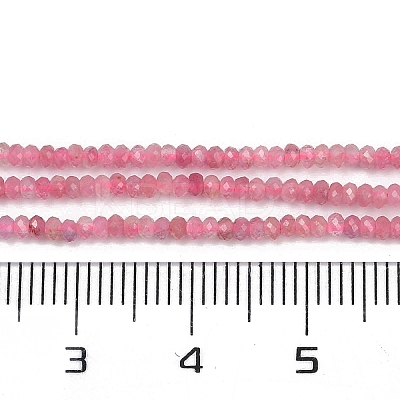 Natural Pink Tourmaline Beads Strands G-P553-F05-01-1
