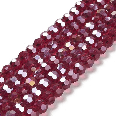 Transparent Glass Beads EGLA-A035-T8mm-B02-1
