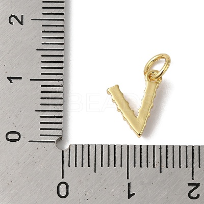 Rack Plating Brass with ABS Plastic Imitation Pearl Charms KK-B092-30V-G-1