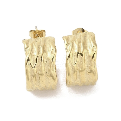 316 Surgical Stainless Steel Stud Earrings for Women LS-STAS-B063-01G-03-1
