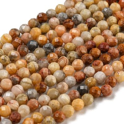 Natural Crazy Lace Agate Beads Strands G-A129-3mm-17-1