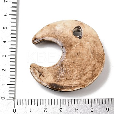 Handmade Porcelain Big Pendants PORC-Z003-01F-1