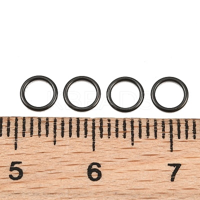 Ion Plating(IP) 304 Stainless Steel Closed Jump Rings STAS-G393-06B-16-1