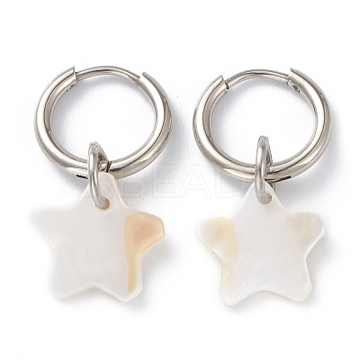 304 Stainless Steel Huggie Hoop Earrings EJEW-JE04403-02-1