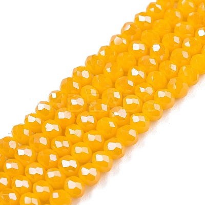 Electroplate Glass Beads Strands LS-EGLA-A044-P4mm-A29-1