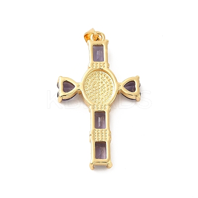 Rack Plating Brass Pendants KK-D087-16G-1