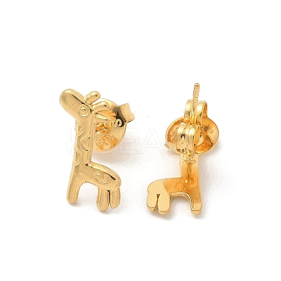 304 Stainless Steel Stud Earrings for Women STAS-Z117-15G-01-1