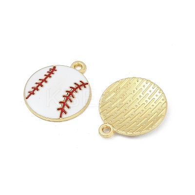 Alloy Enamel Pendants ENAM-V001-01J-G-1