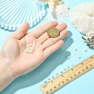 10Pcs Natural Cultured Freshwater Pearl Beads PEAR-YW0001-07B-1