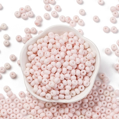Baking Paint Glass Seed Beads SEED-C003-02F-1