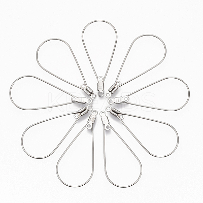 Tarnish Resistant 304 Stainless Steel Wire Pendants X-STAS-T051-003-1