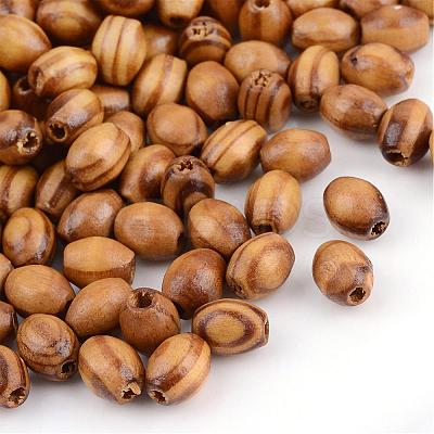 Natural Wood Beads WOOD-S663-10-1