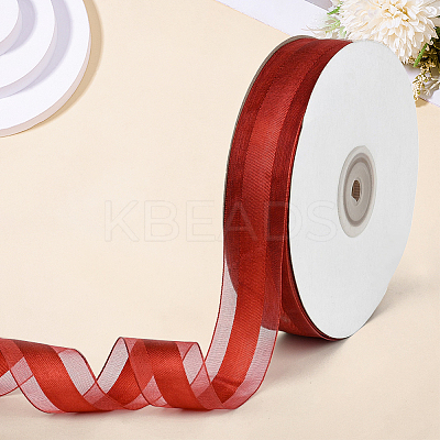 1Roll Solid Color Organza Ribbons ORIB-CY0001-02K-1