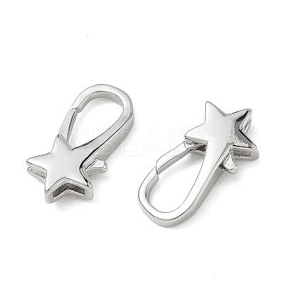 SHEGRACE Brass Lobster Claw Clasps XGRQ4G825-674P-1