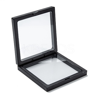 Square Transparent PE Thin Film Suspension Jewelry Display Stands CON-D009-03A-02-1