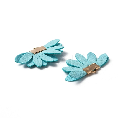 Korean Faux Suede Pendants FABR-WH0001-06E-1