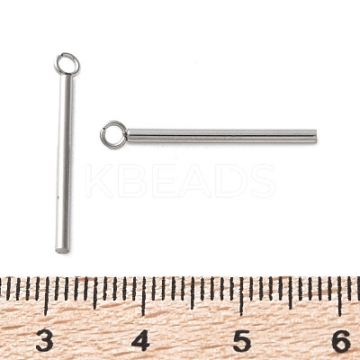 304 Stainless Steel Pendants STAS-L282-005P-04-1