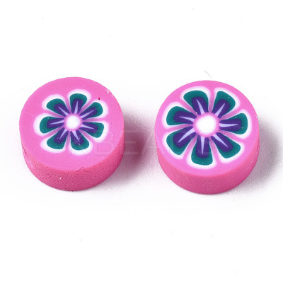 Handmade Polymer Clay Beads CLAY-N008-039G-1