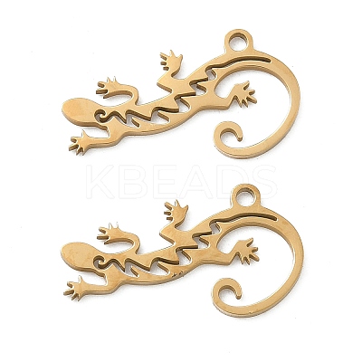201 Stainless Steel Pendants STAS-F337-07G-1