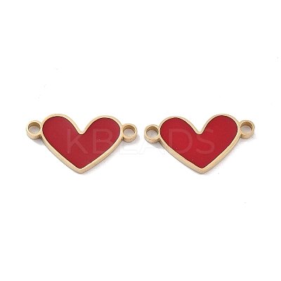 Ion Plating(IP) 304 Stainless Steel Enamel Connector Charms STAS-P339-10G-01-1