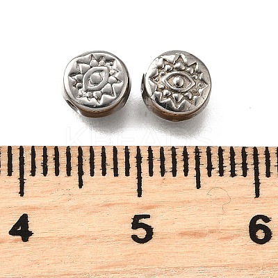304 Stainless Steel Beads STAS-V009-13A-P-1