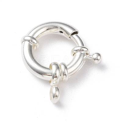 Eco-friendly Brass Spring Ring Clasps KK-D082-02S-C-1