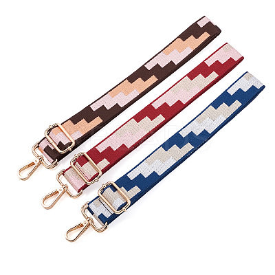 3Pcs 3 Colors Polyester Bag Strap FIND-BT0001-11-1