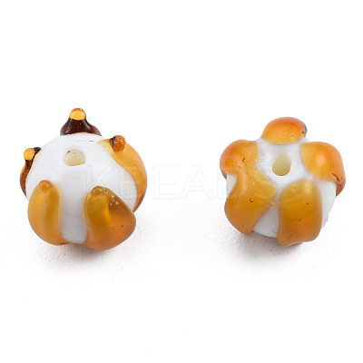 Handmade Lampwork Beads Strands LAMP-N021-44C-1