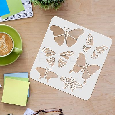 Plastic Reusable Drawing Painting Stencils Templates DIY-WH0172-247-1