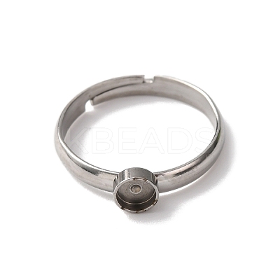 304 Stainless Steel Adjustable Ring Components STAS-B098-02A-P-1