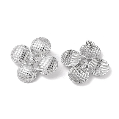 Non-Tarnish 304 Stainless Steel Stud Earrings for Women EJEW-S227-26P-1
