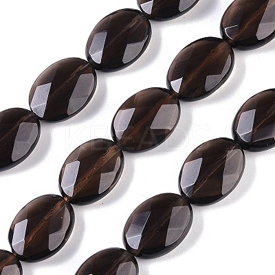 Natural Smoky Quartz Beads Strands G-B072-B01-01-1