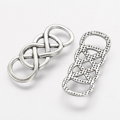Tibetan Style Alloy Links connectors TIBE-S228-AS-FF-1