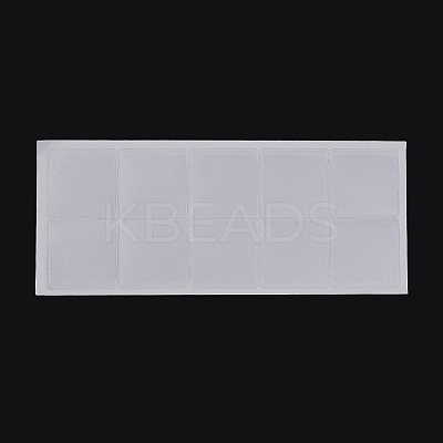 Plastic Necklace Chain Adhesive Pouch for Necklace Display Cards LS-AJEW-P088-02-1