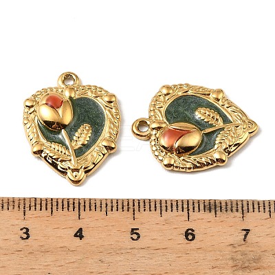 304 Stainless Steel Pendants STAS-I371-23G-02-1