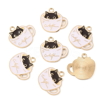Alloy Enamel Pendants ENAM-CJC0006-72-1