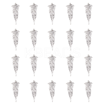 20Pcs Tibetan Style Alloy Big Pendants FIND-FH0010-41-1
