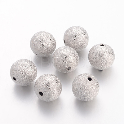 Brass Textured Beads EC249-NF-1