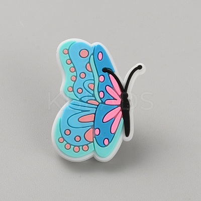 Butterfly Plastic Cartoon Style Straw Toppers FIND-TAC0011-107Q-1