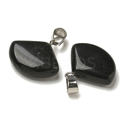 Natural & Synthetic Mixed Gemstone Pendants G-Z067-05P-01-1