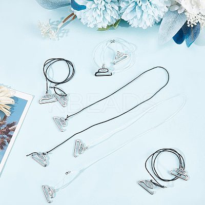 8 Pairs 4 Style Adjustable Transparent Bra Straps FIND-GF0003-54-1