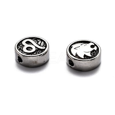 304 Stainless Steel Beads X-STAS-H156-01F-1