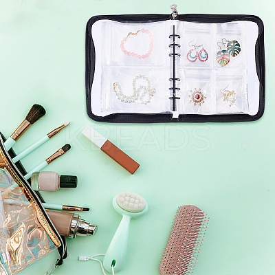 Transparent Jewelry Organizer Storage Zipper Bag AJEW-WH0314-44A-1