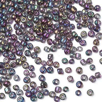 Round Glass Seed Beads SEED-A007-4mm-171A-1