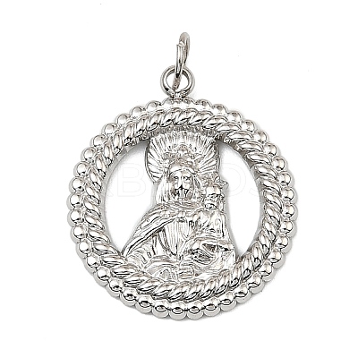 Virgin Mary Theme 304 Stainless Steel Pendants LS-STAS-I356-05P-03-1
