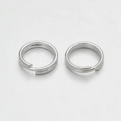 Brass Split Rings KK-E647-10S-6mm-1