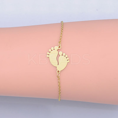 Jewelry 201 Stainless Steel Link Bracelets BJEW-T011-JN505-2-1