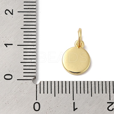 Real 18K Gold Plated Brass Enamel Charms KK-L216-001G-B-1