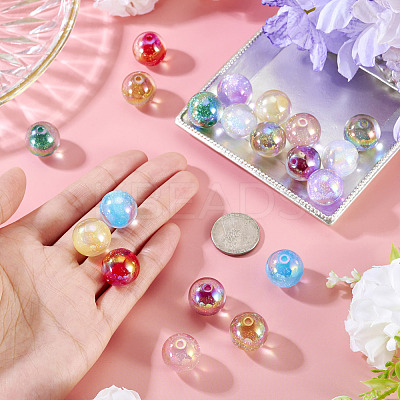 10 Colors Acrylic Imitate Cat Eye Beads FIND-TA0009-23A-1