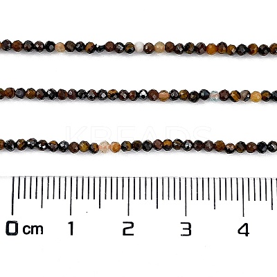 Natural Tiger Eye Beads Strands G-H003-B04-02-1